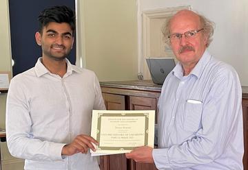 naman kochar wins mchem prize