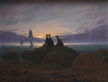 941px caspar david friedrich  mondaufgang am meer  google art project