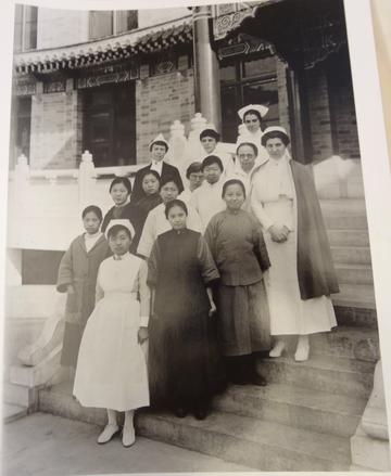 pupils and teachers pumc nurses training school 1921 22 rockefeller archive center