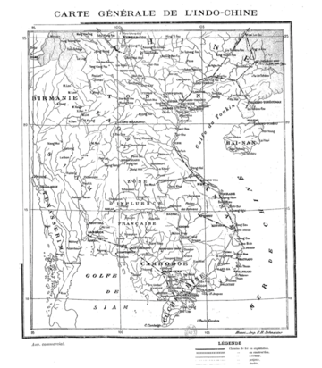 kitada general map of indochina
