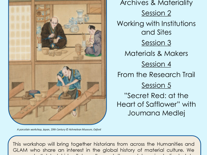 material culture workshop