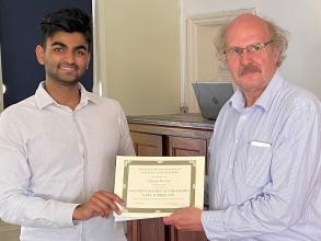 naman kochar wins mchem prize