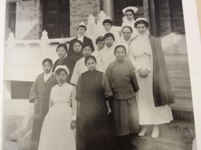 pupils and teachers pumc nurses training school 1921 22 rockefeller archive center